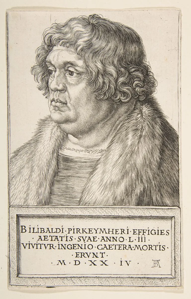 Willibald Pirckheimer — Albrecht Dürer|Willibald Pirckheimer