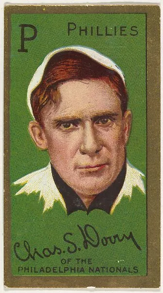 Charles S. Dooin, Philadelphia Phillies, National League, from the "Baseball Series" (Gold Borders) set (T205) issued by the American Tobacco Company — American Tobacco Company