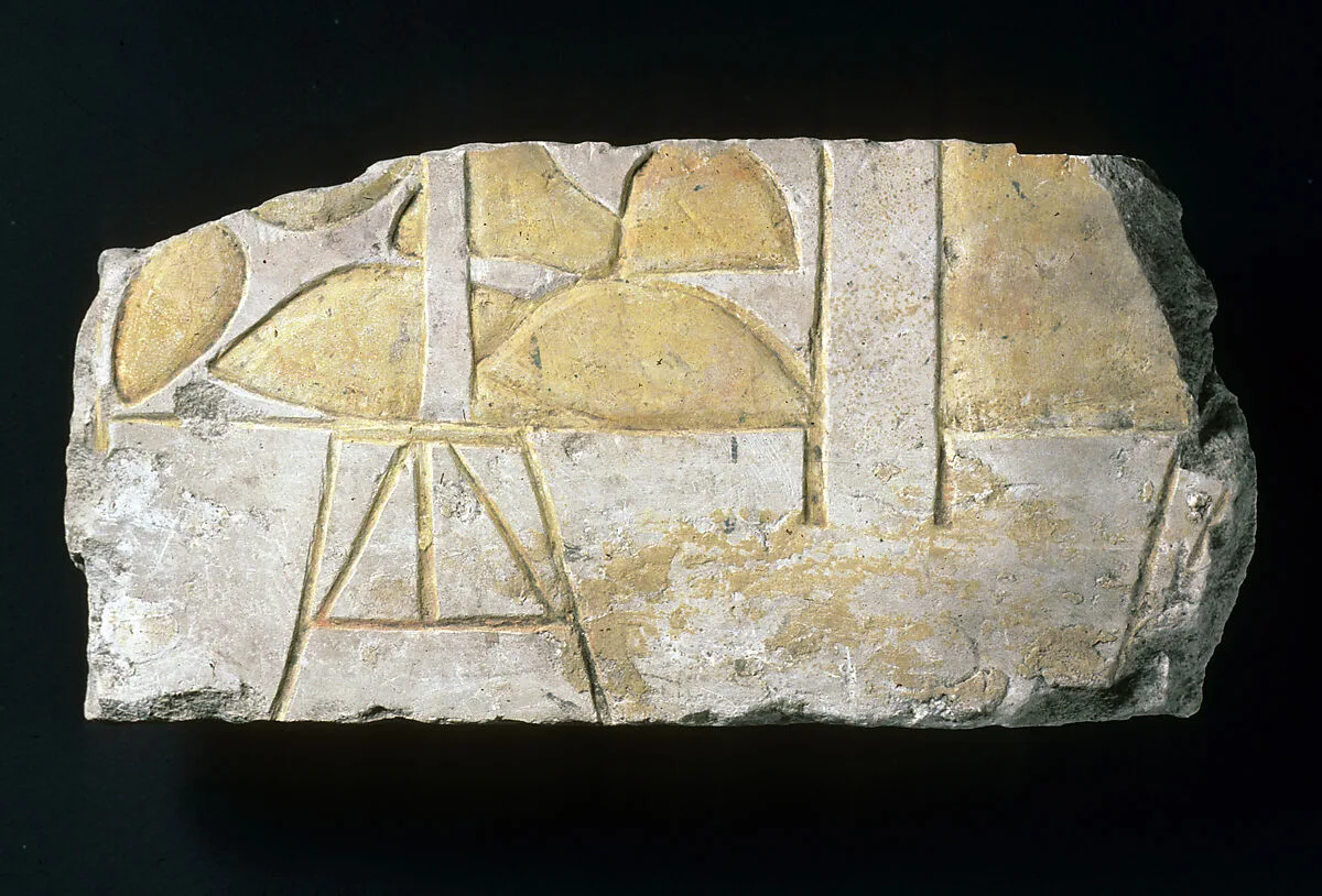 Relief with laden stand — Unknown