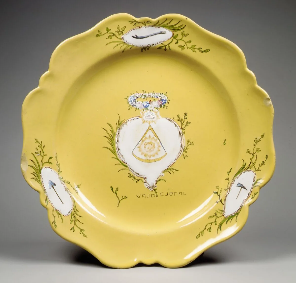 Plate — Veuve Perrin Factory
