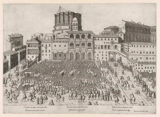Speculum Romanae Magnificentiae: Papal Benediction
