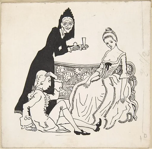 Illustration for Voltaire's "Candide"