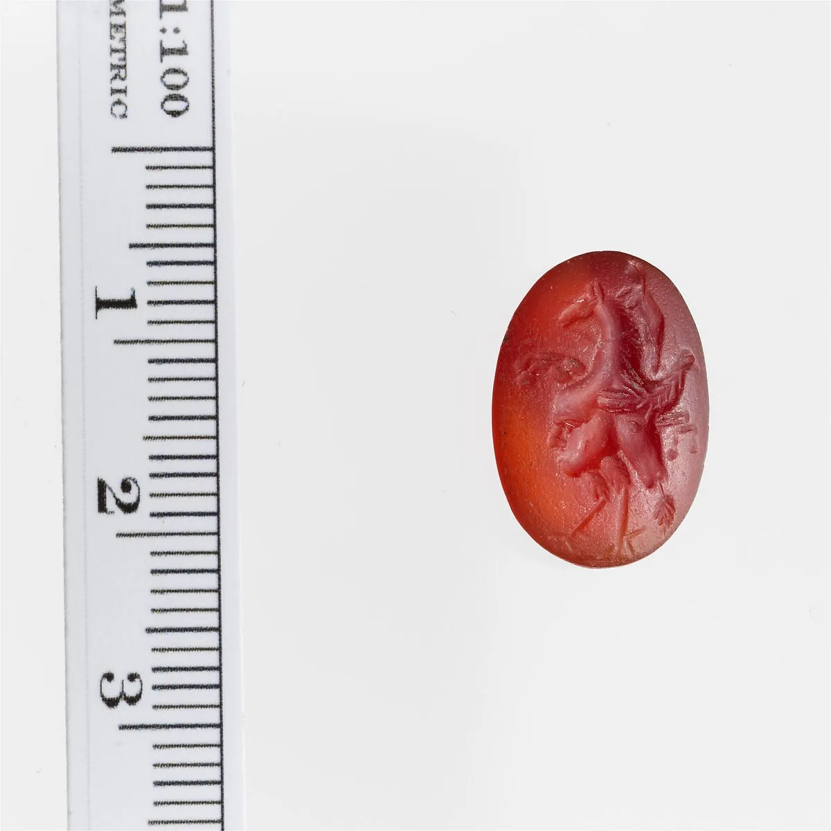 Carnelian ring stone — Unknown