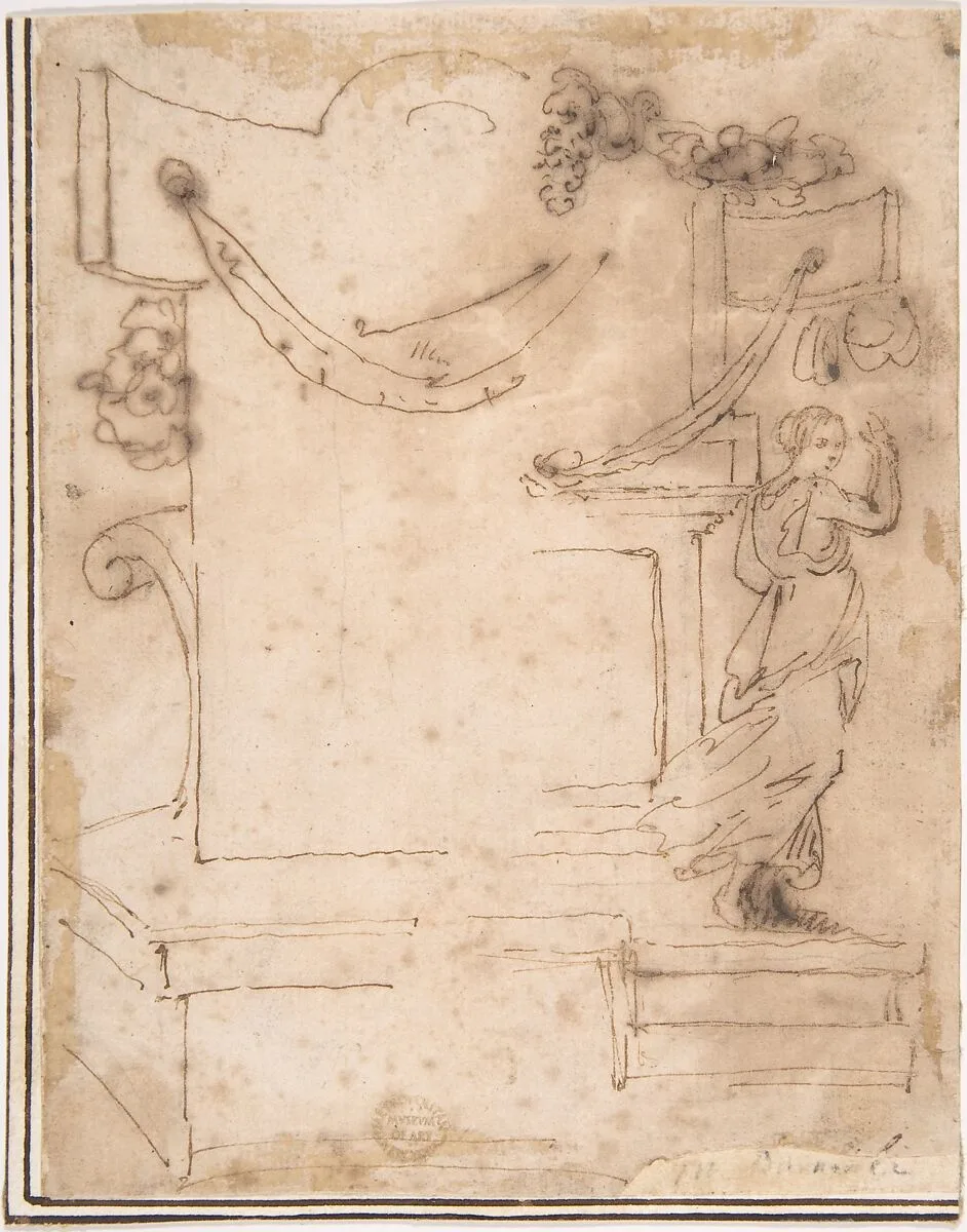 Sketches — Anonymous, Italian, 16th century