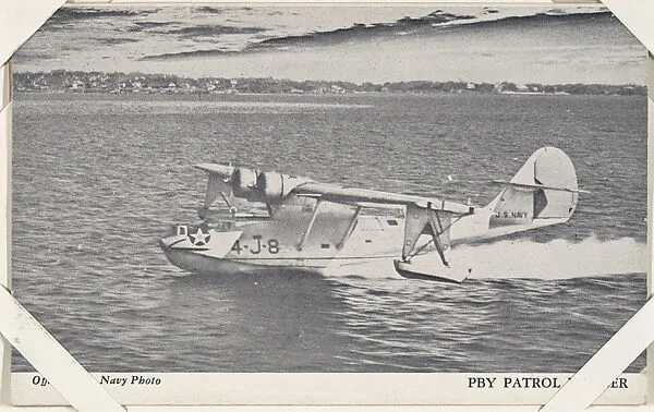 PBY Patrol Bomber from Military--Official Photos cards (W615) — Unknown