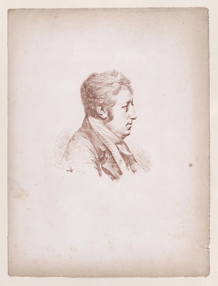 Bust of a man in profile, facing right — baron Dominique Vivant Denon