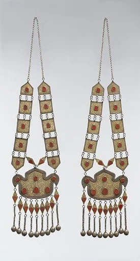 Ornament Worn Laterally, One of a Pair