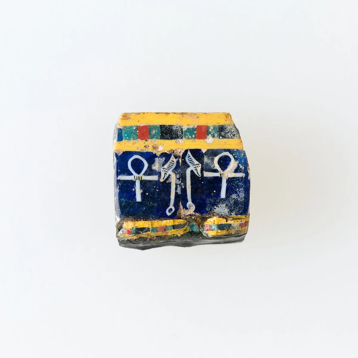 Inlay fragment, ankh and was scepters — Unknown