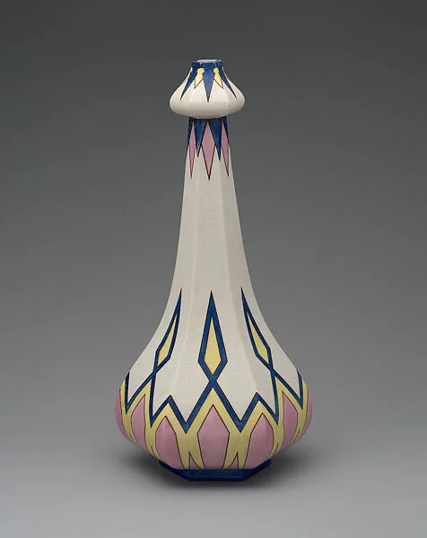 "Fennia" vase with swastikas — Arabia|Herman Gesellius