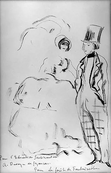 Study for "L'Education Sentimentale" — André-Dunoyer de Segonzac