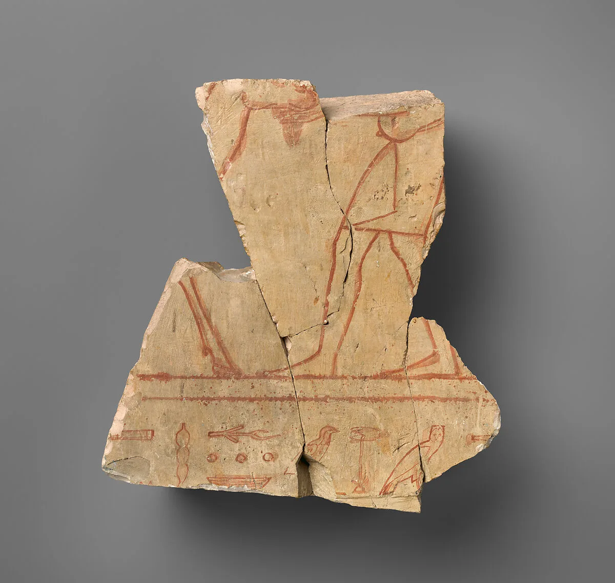 Drawing for relief of herdsman and goat — Unknown