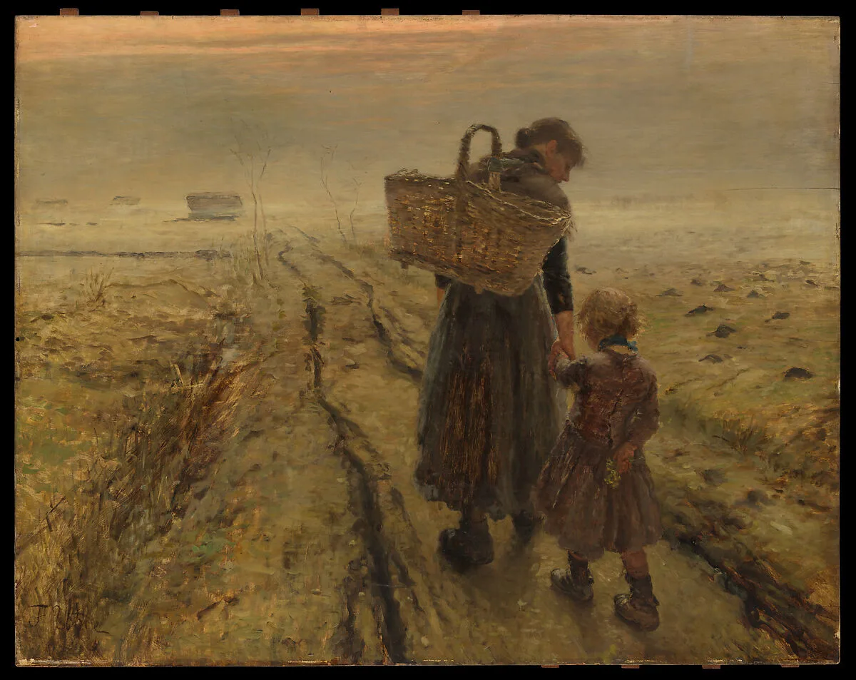 Going Home — Fritz von Uhde