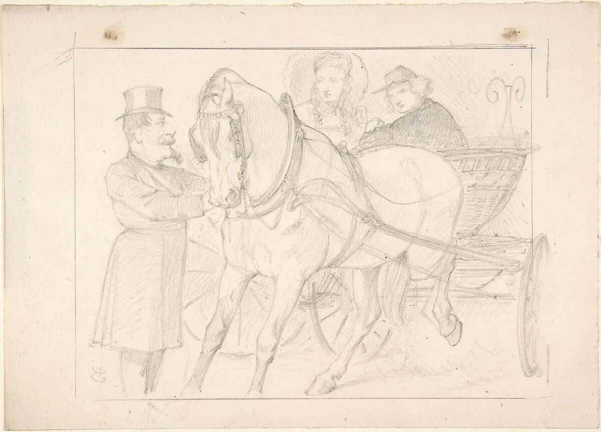 Easing the Curb — Sir John Tenniel|Napoléon III