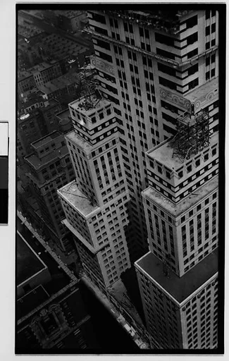 [Partial View of Chrysler Building, From Roof of Chanin Building, New York City]