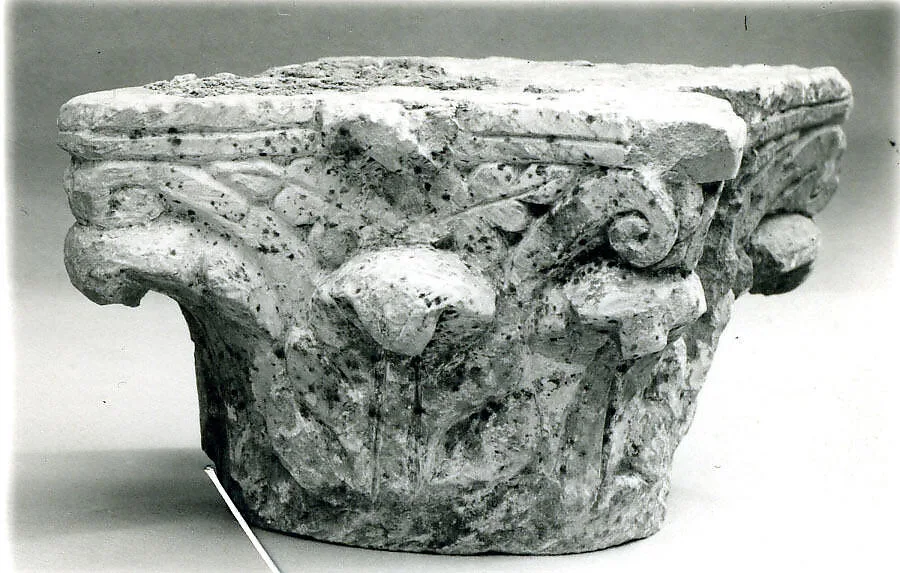 Capital with Leaves — Unknown