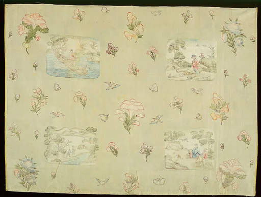 Fragment of wall covering