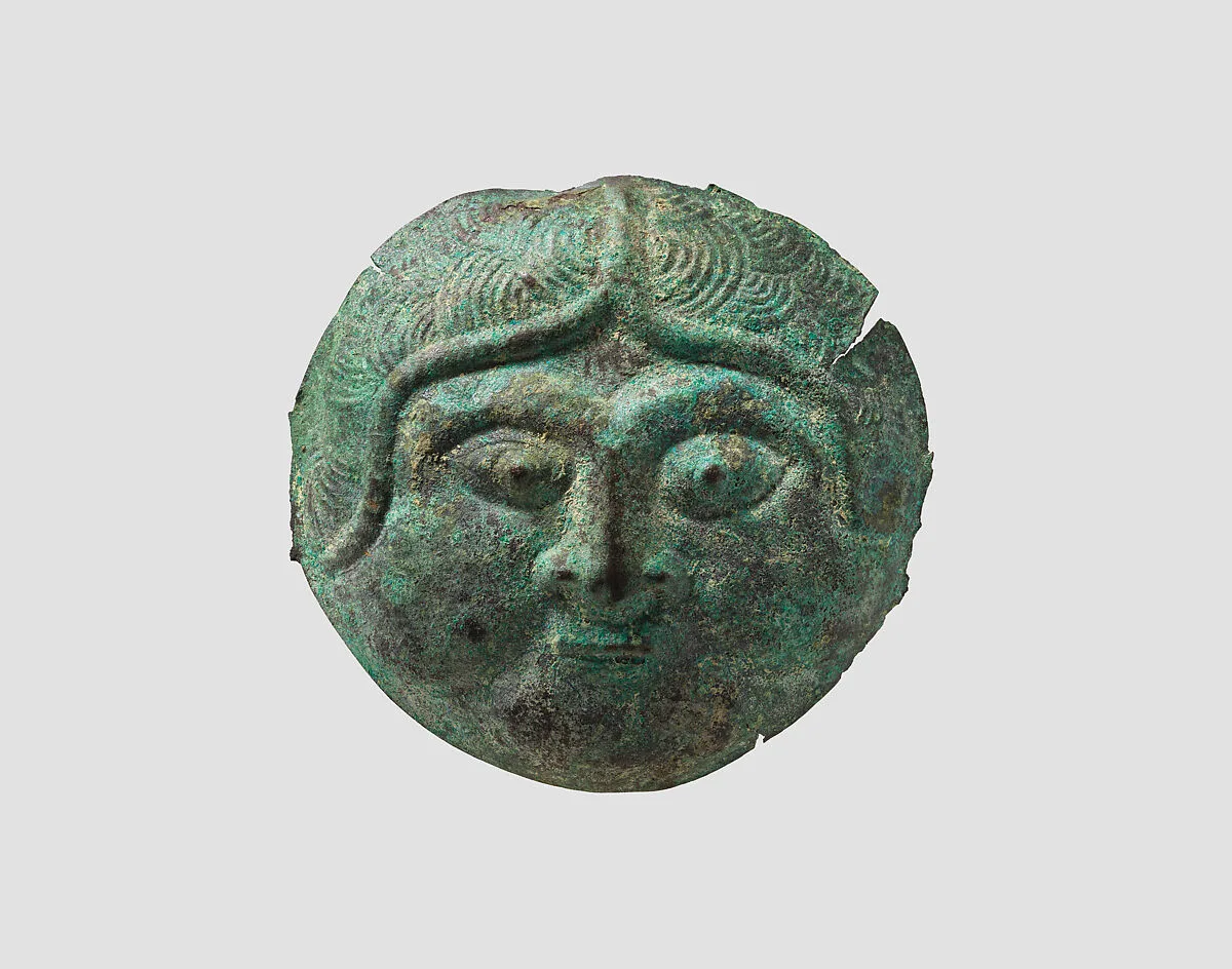Disc plaque or boss — Unknown