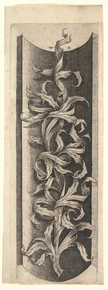 Foliate Ornament — Master W with Key