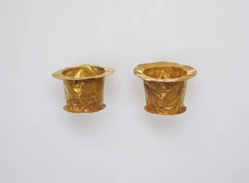 Stands, spool-shaped, pair