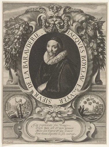 Frontispiece with a Portrait of Jacques Boyceau de la Berauderie (ca. 1560–1633)