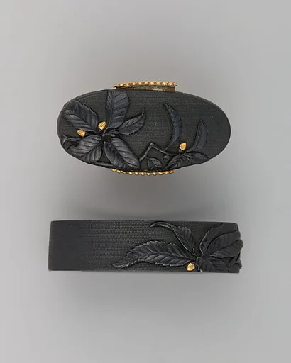 Sword-Hilt Collar and Pommel (Fuchigashira)