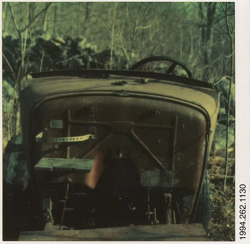 [Auto Junkyard, Old Lyme, Connecticut: Cab]