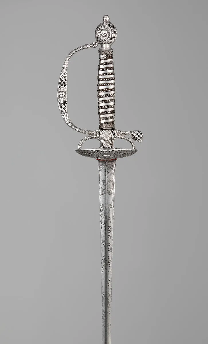 Smallsword carried by the Gardes du Corps — Guilmin