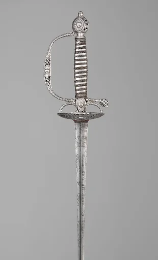 Smallsword carried by the Gardes du Corps