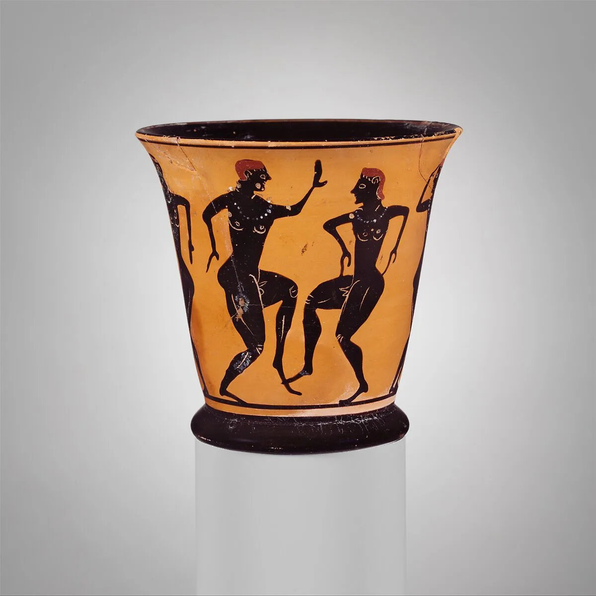 Terracotta tumbler — Unknown