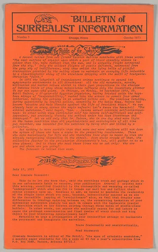Bulletin of surrealist information