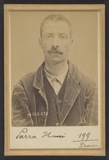 Para (ou Parra). Henri. 38 ans, né le 16/5/56 à Paris Ve. Camelot. Anarchiste. 4/9/94.