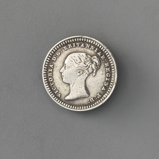 Three half pence of Queen Victoria, 1838