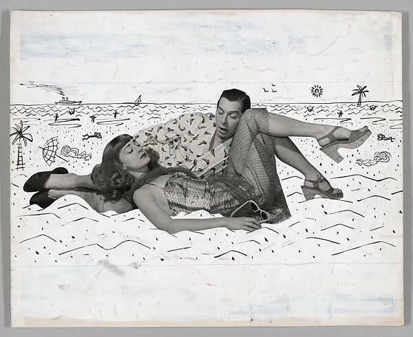 June Havoc and Milton Berle, American Actors — Ad Reinhardt|Morris Engel