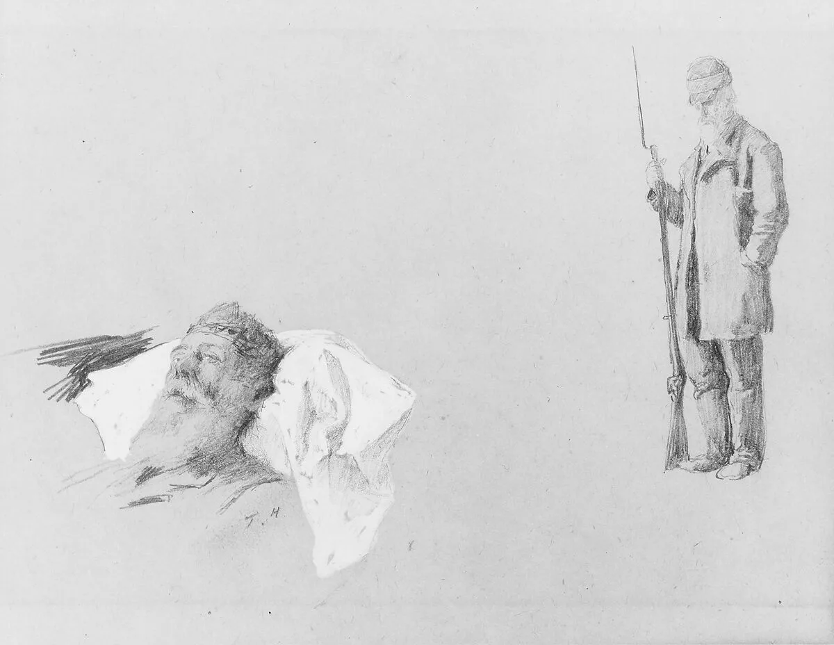 Study for "John Brown in Prison" — Thomas Hovenden