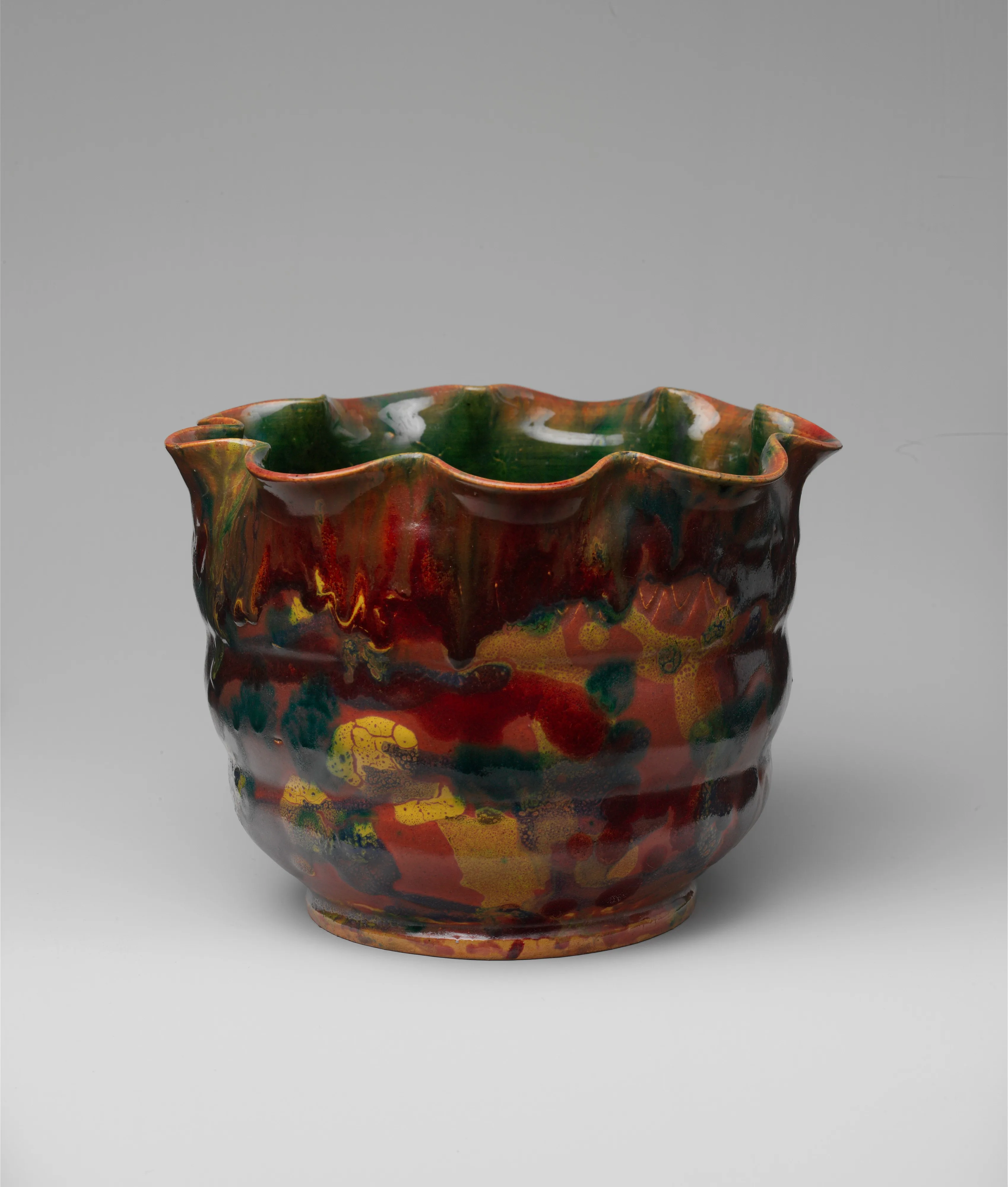 Vase — George E. Ohr|Biloxi Art Pottery