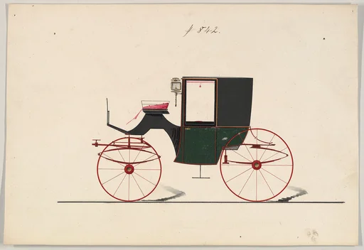Design for Brougham, no. 842