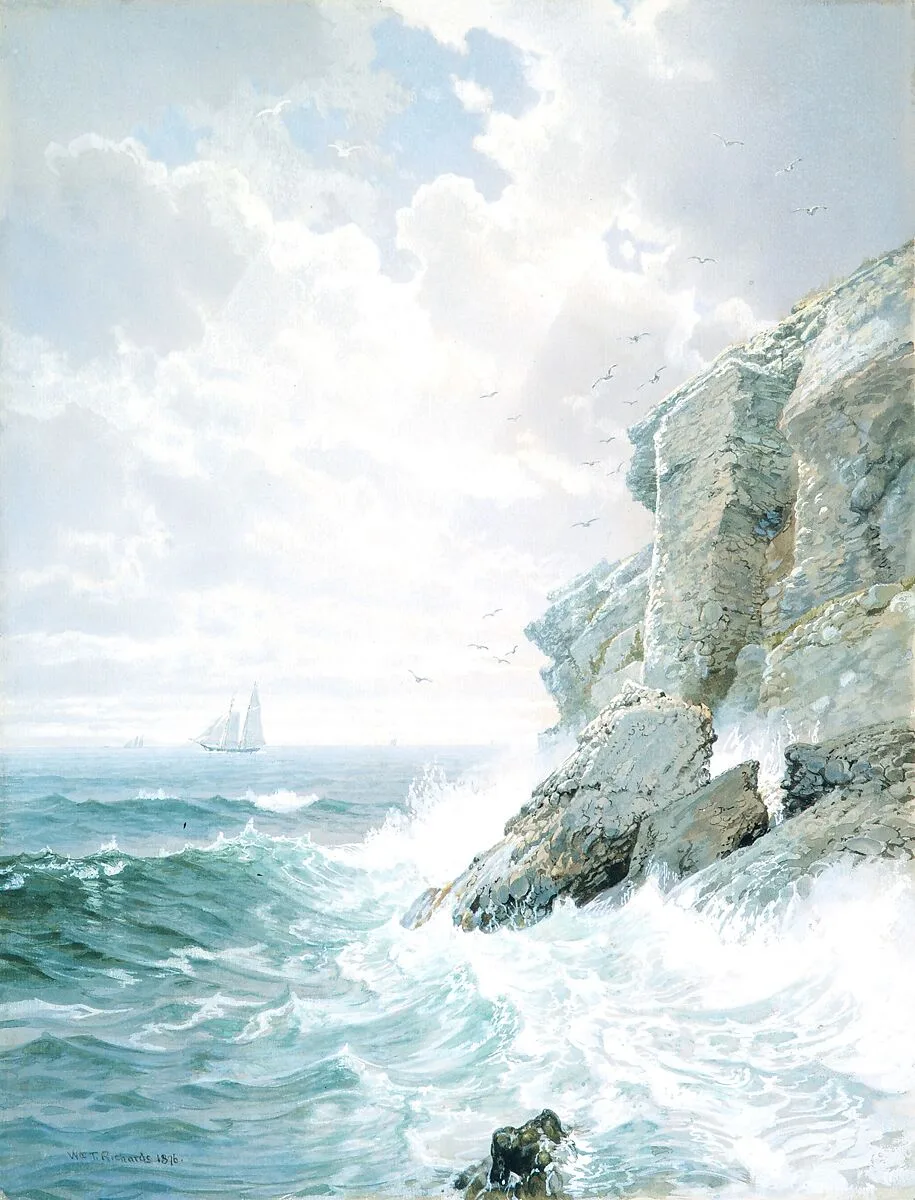 Purgatory Cliff — William Trost Richards