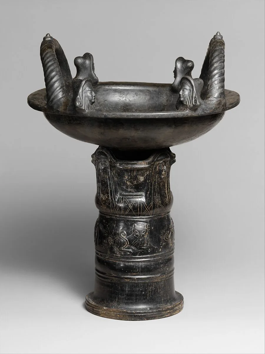 Terracotta stand — Unknown