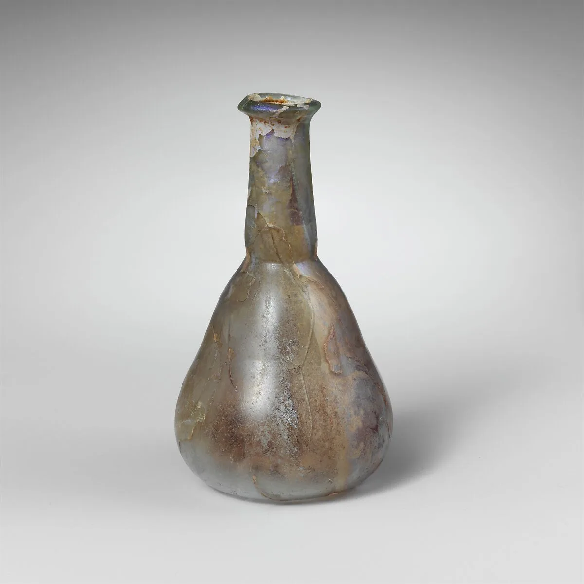 Glass perfume bottle — Unknown