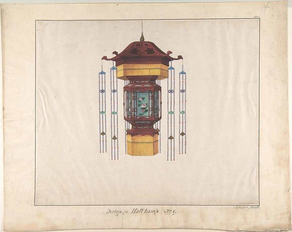 Design for Hall Lamp No.9 — Lamqua