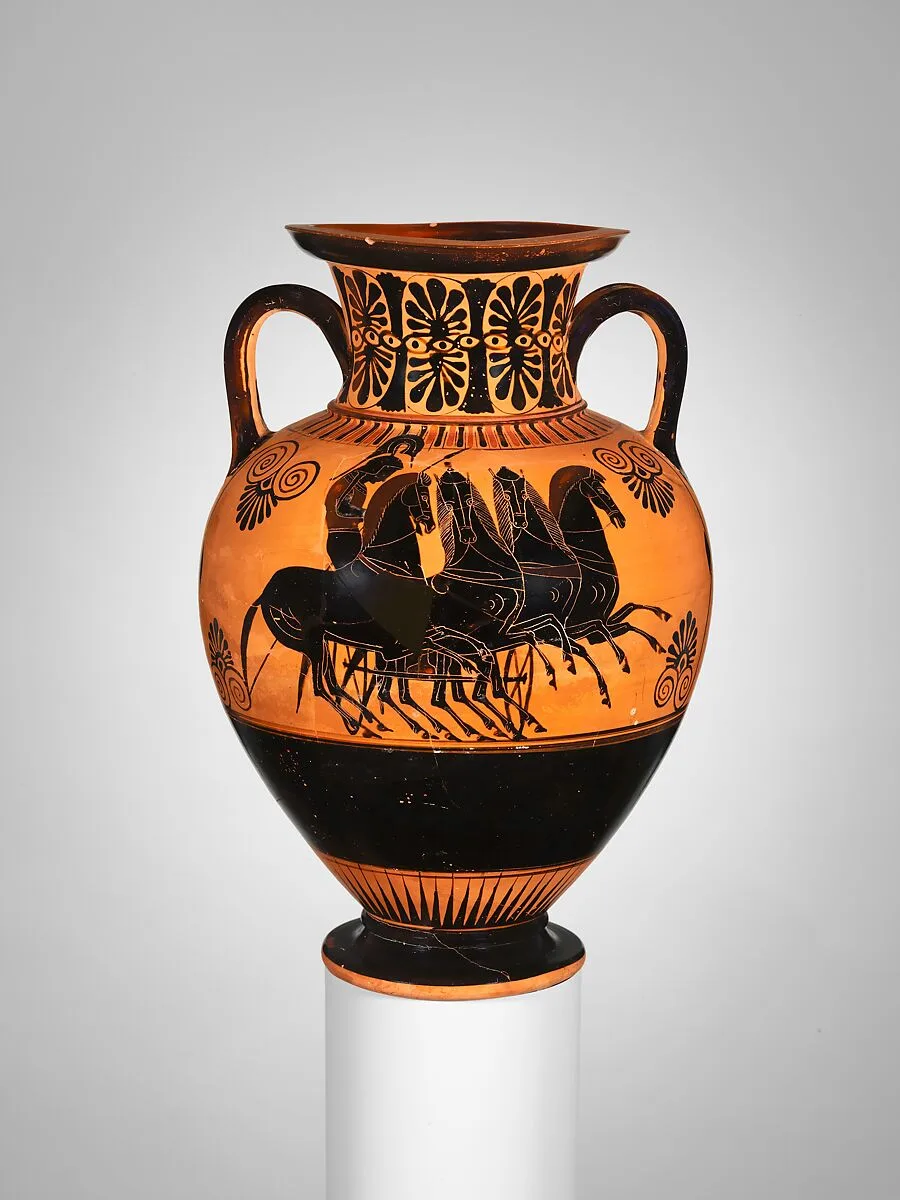 Terracotta neck-amphora (jar) — Unknown