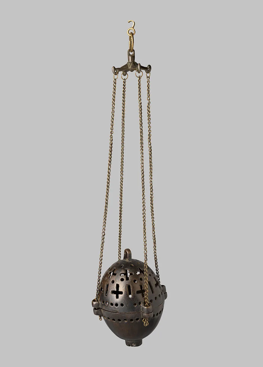 Censer with Pierced Geometric Motifs — Unknown