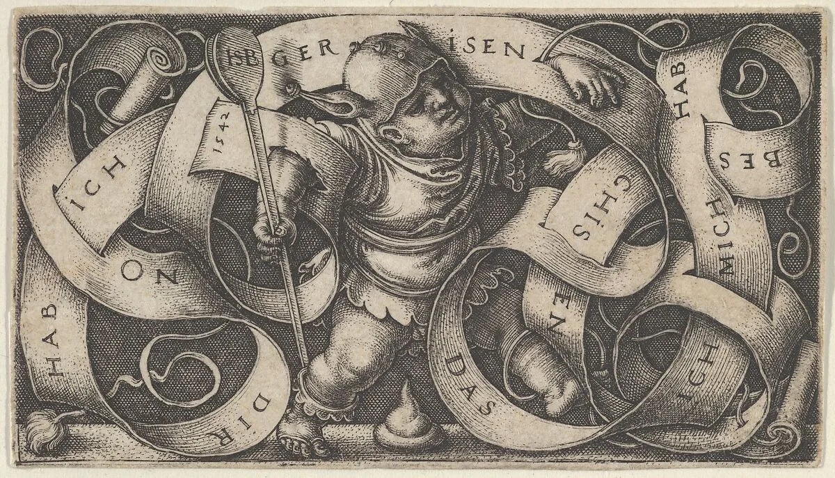 The Little Buffoon — Sebald Beham