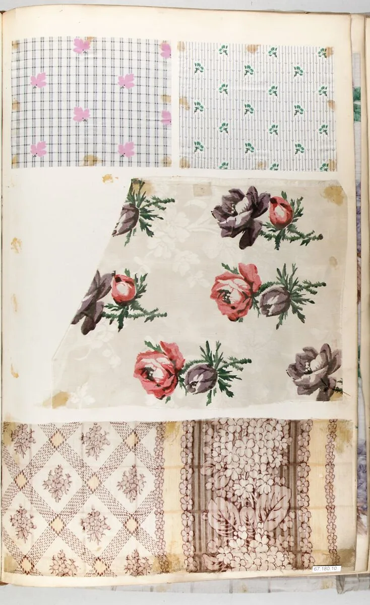 Textile Sample Book — Unknown