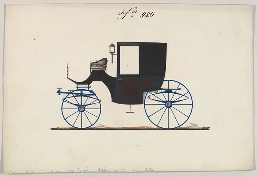 Design for Brougham, no. 989