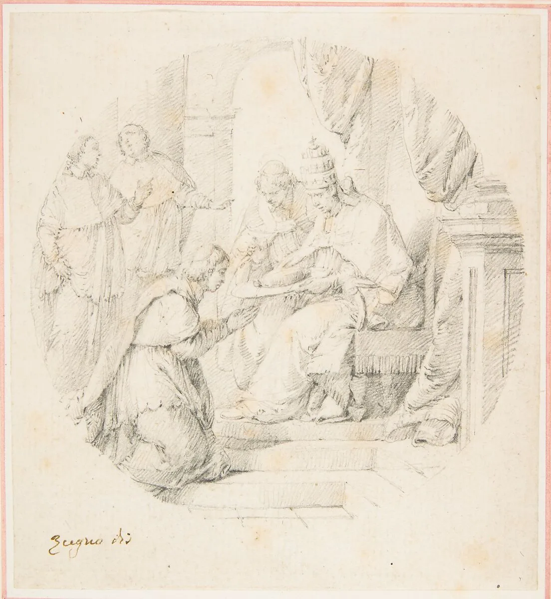 Angelo Maria Querini Created Cardinal by Benedict XIII — Francesco Zugno