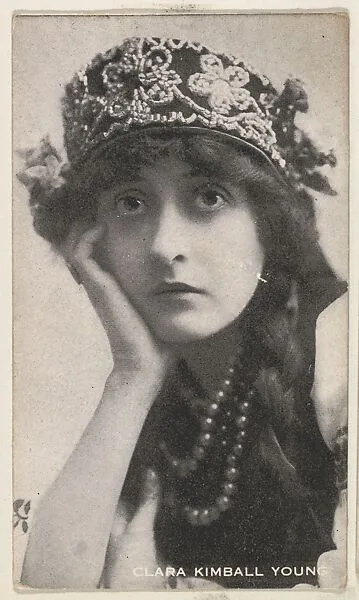 Clara Kimball Young, from the Black and White Movie Stars series (D1), issued by the E. H. Koester Baking Company — E. H. Koester Baking Company, Baltimore