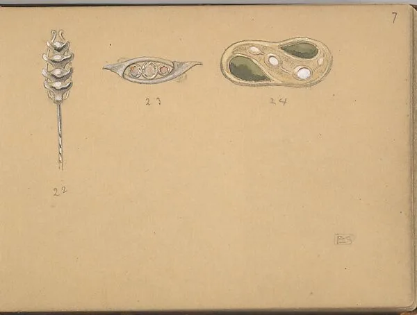 Designs for One Stickpin and Two Ornaments — Edgar Gilstrap Simpson