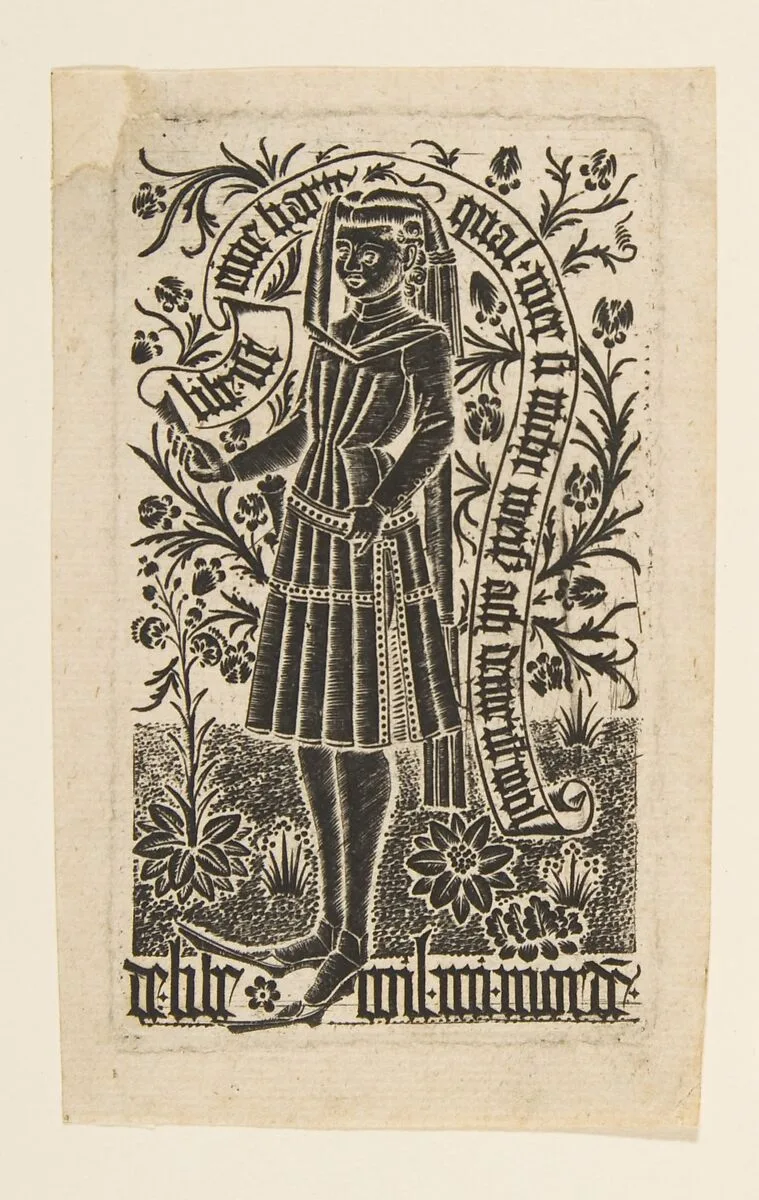 L'Amoureux — Anonymous, German, 15th century
