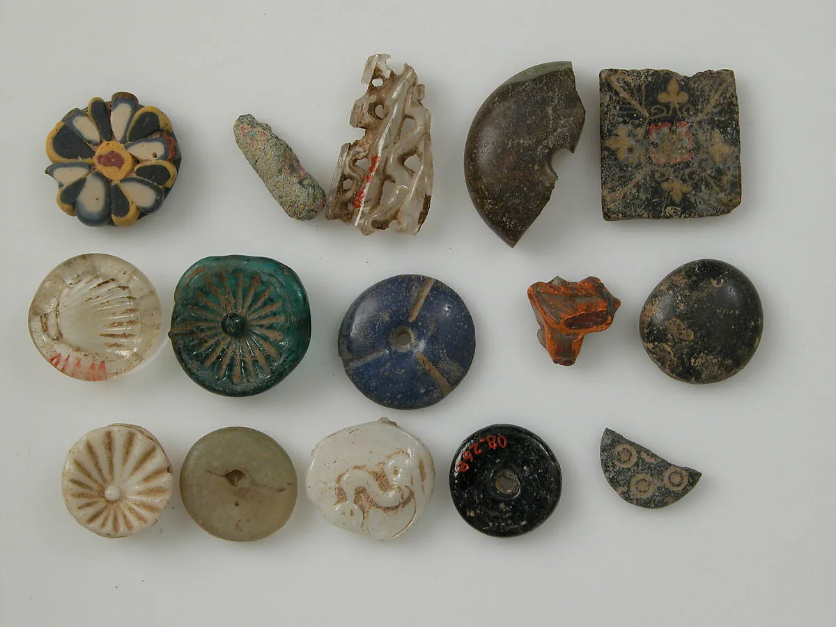 Mosaic Glass Fragments — Unknown